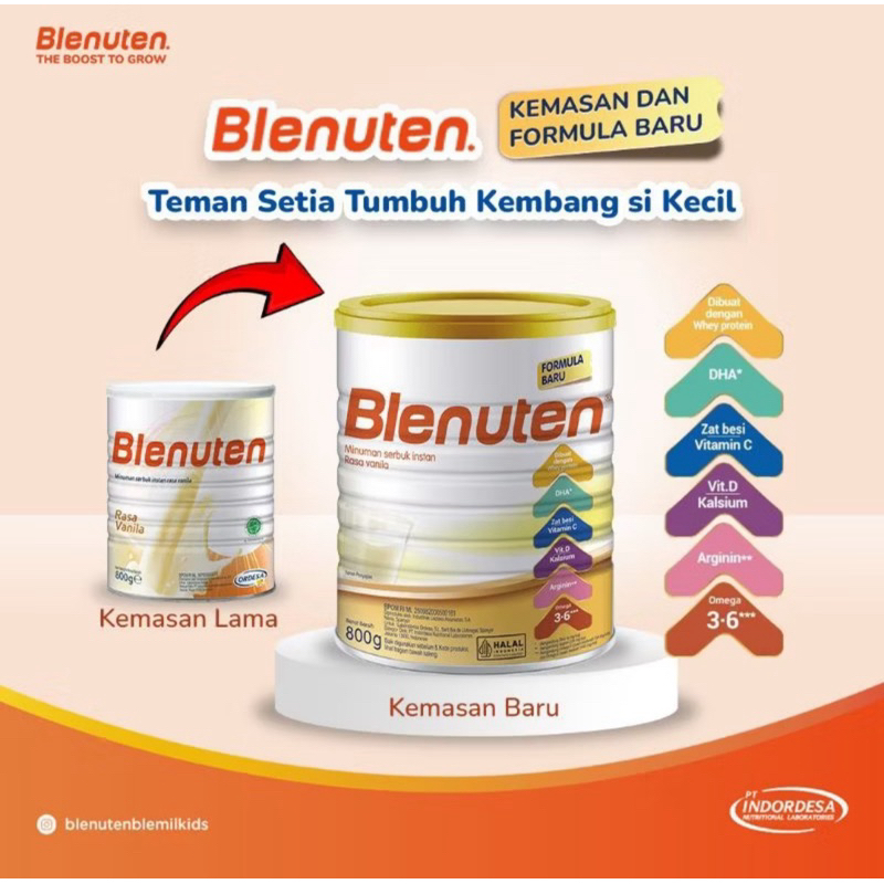 

PROMO BLENUTEN 800GR VANILA EXP 2026