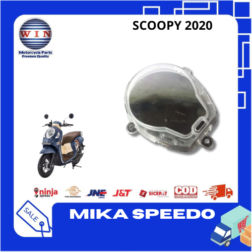 MIKA SPEEDO SPIDO MIKA KACA SPEEDOMETER SCOOPY 2020 K2F WIN