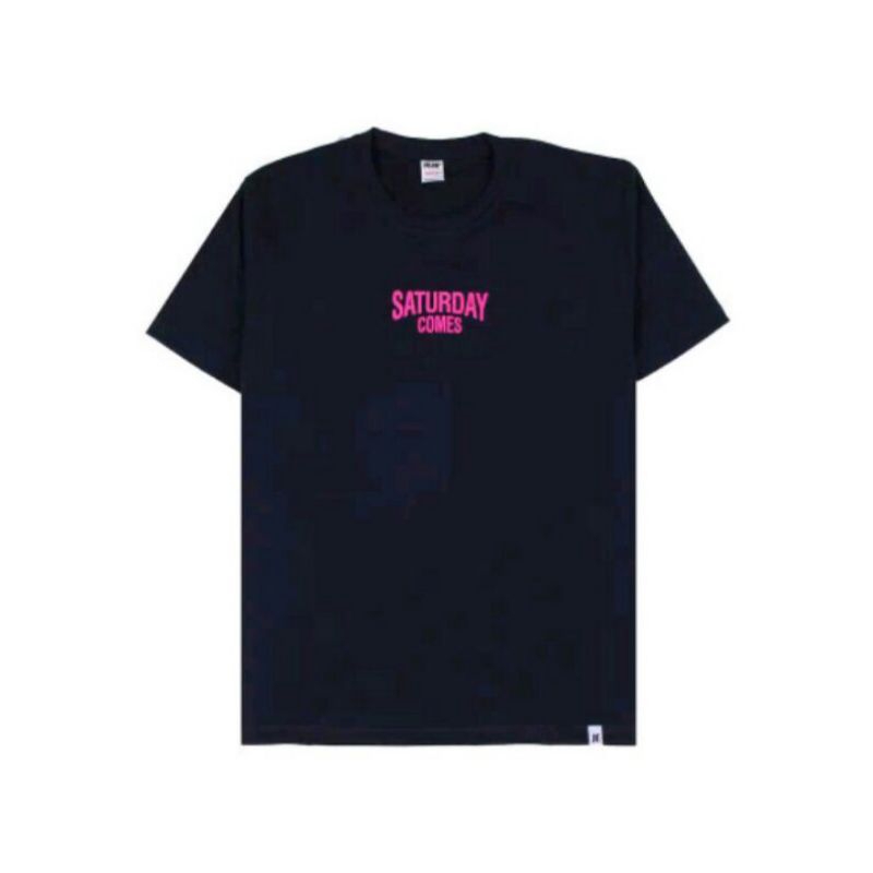 HOOLIGANS TSHIRT SATURDAY COMES BLACK