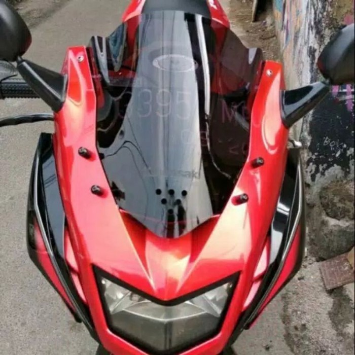 whindshield kawasaki ninja rr new visor ninja rr 150 visor Kawasaki ninja rr bening visor motor Kawa