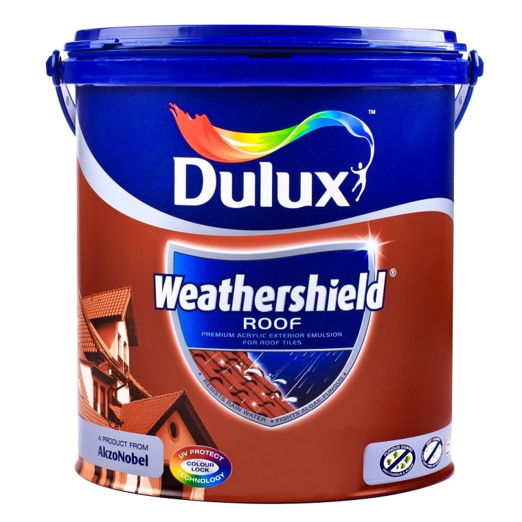 DULUX WEATHERSHIELD ROOF PAINT - CAT GENTENG 2.5 LITER