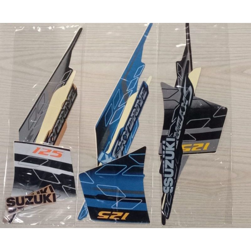 List Standart Suzuki Skydrive 2009