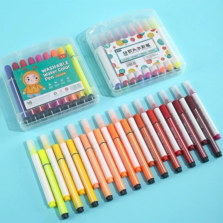 WATER COLOR PEN / SPIDOL WARNA - WARNI / SPIDOL MEWARNAI / PERLENGKAPAN MEWARNAI ANAK