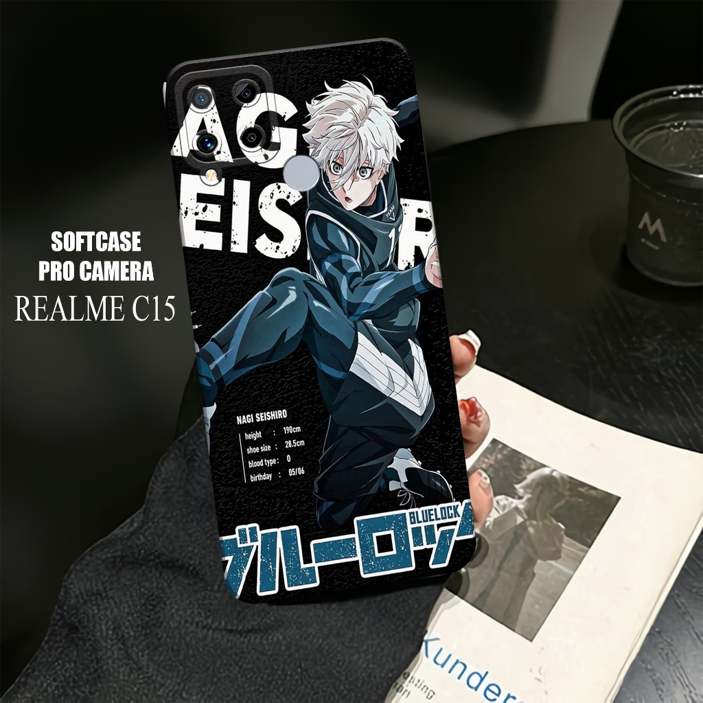 Case REALME C15 Terbaru - Softcase REALME C15 - Softcase Pro Camera - Casing Hp REALME C15 - Kesing 