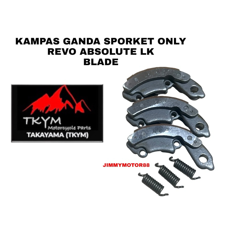 KAMPAS GANDA SPORKET ONLY REVO ABSOLUTE BLADE LK MEREK TAKAYAMA HIGH KUALITAS SUPER