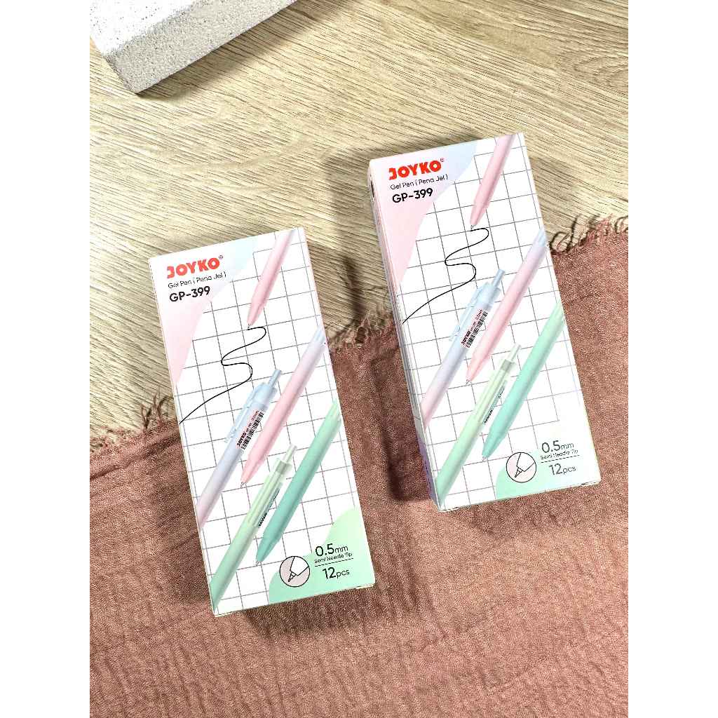 

(PAK)Gel Pen Pulpen Joyko GP-399 / Pena Joyko GP-399