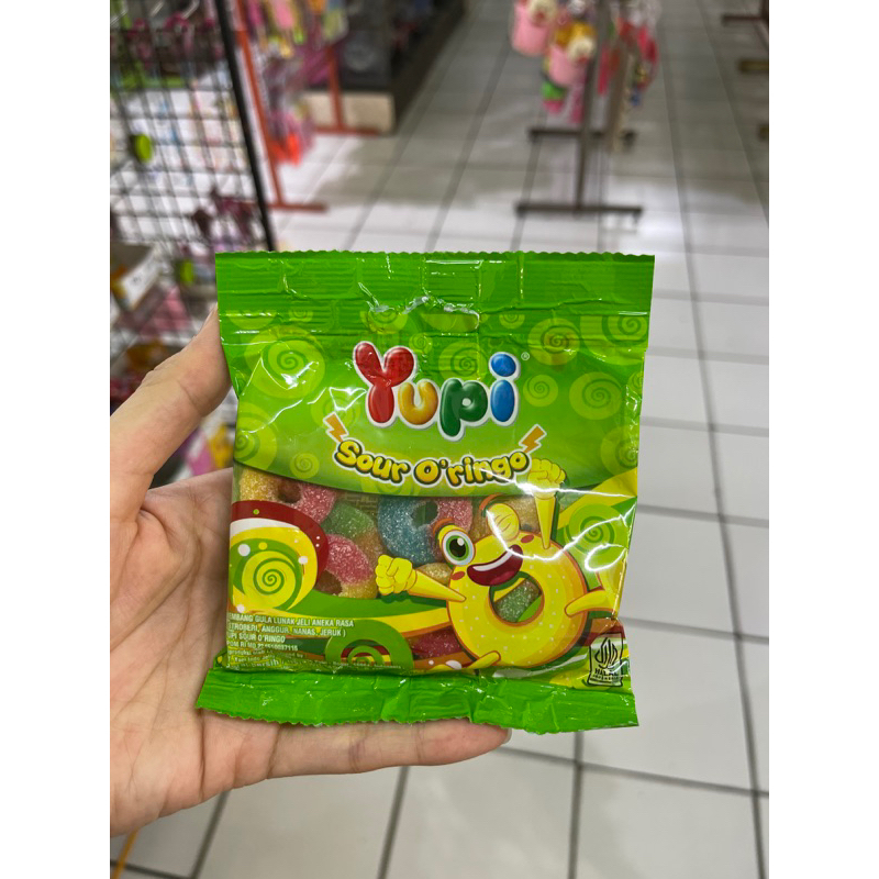 

yupi sour o ringo 45g - yupi sour ringo