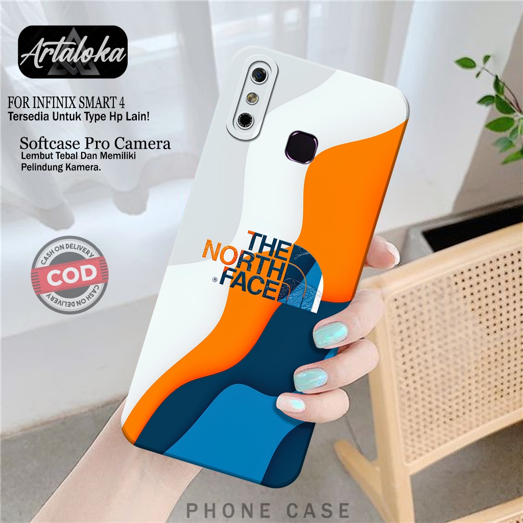 Case Hp Infinix Smart 4 Fashion Case Branded Softcase Infinix Smart 4 Silikon TPU Pro Camera Casing 