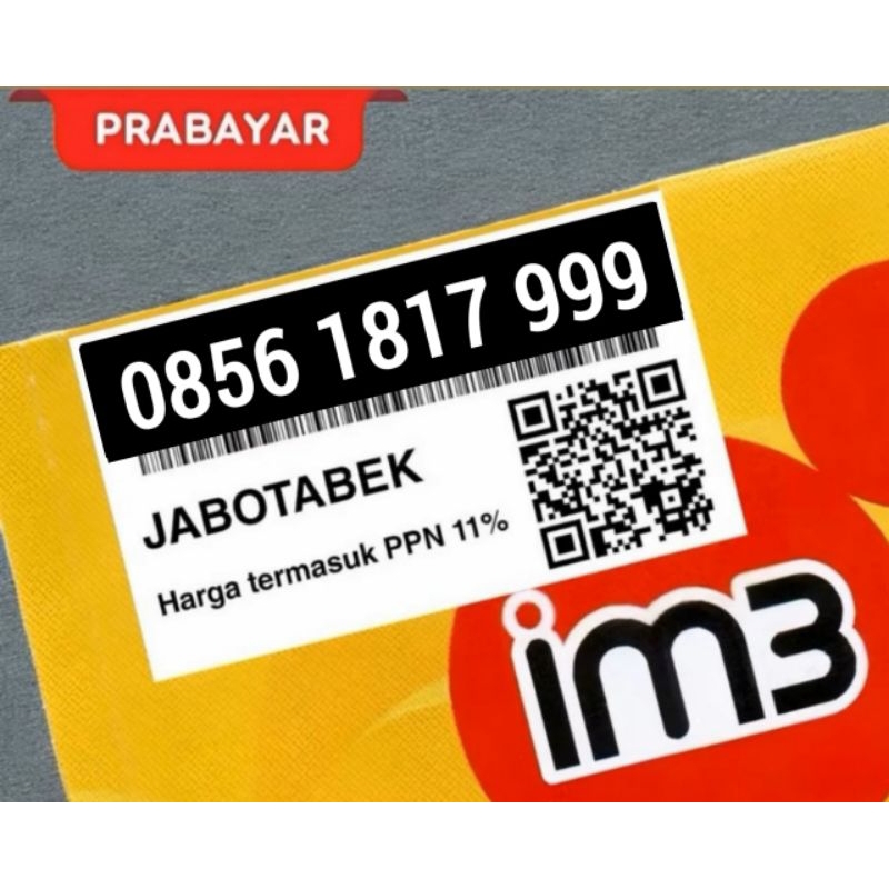 Nomor Cantik Indosat Im3 11 Digit 1817 999