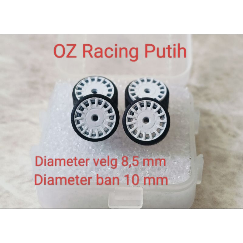Velg + ban 10 mm custom modifikasi diecast 1:64