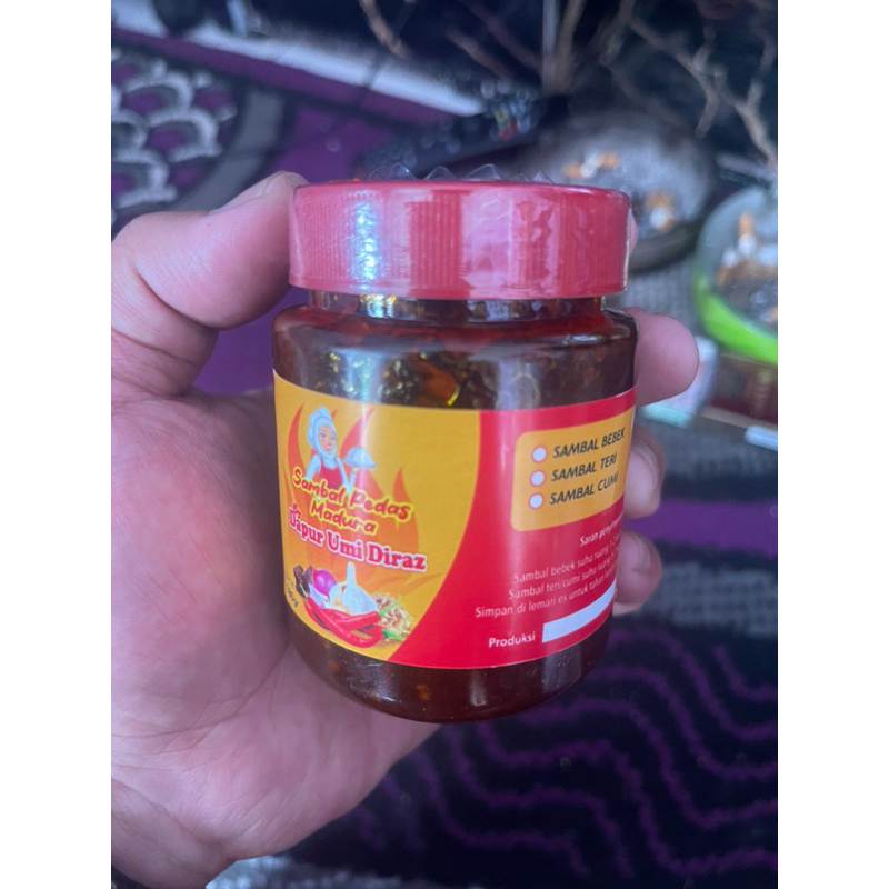 

sambal bebek pedas madura 180gr