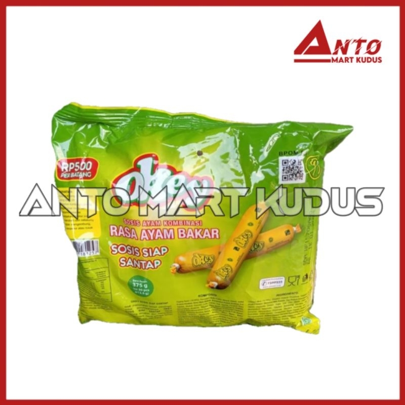 

Sosis Okey Rasa Ayam Bakar Isi 30Pcs (Exp Jan 2025)