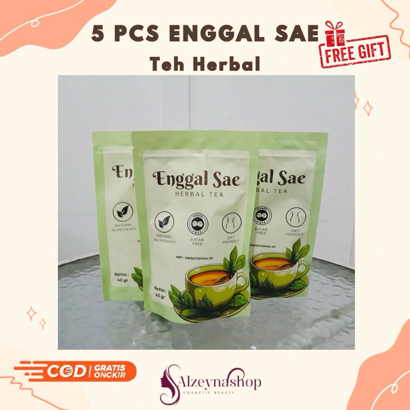 

5 PCS ENGGAL SAE TEH HERBAL ORIGINAL