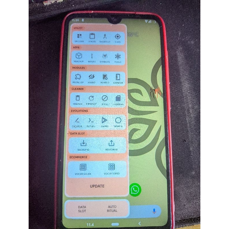 Setting Device unlock root dan clone tb