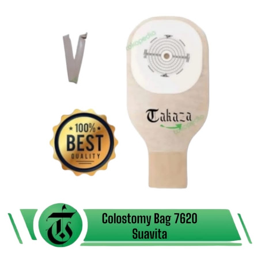 Colostomy bag / Kantong Kolostomi Suavita 7620 Opak