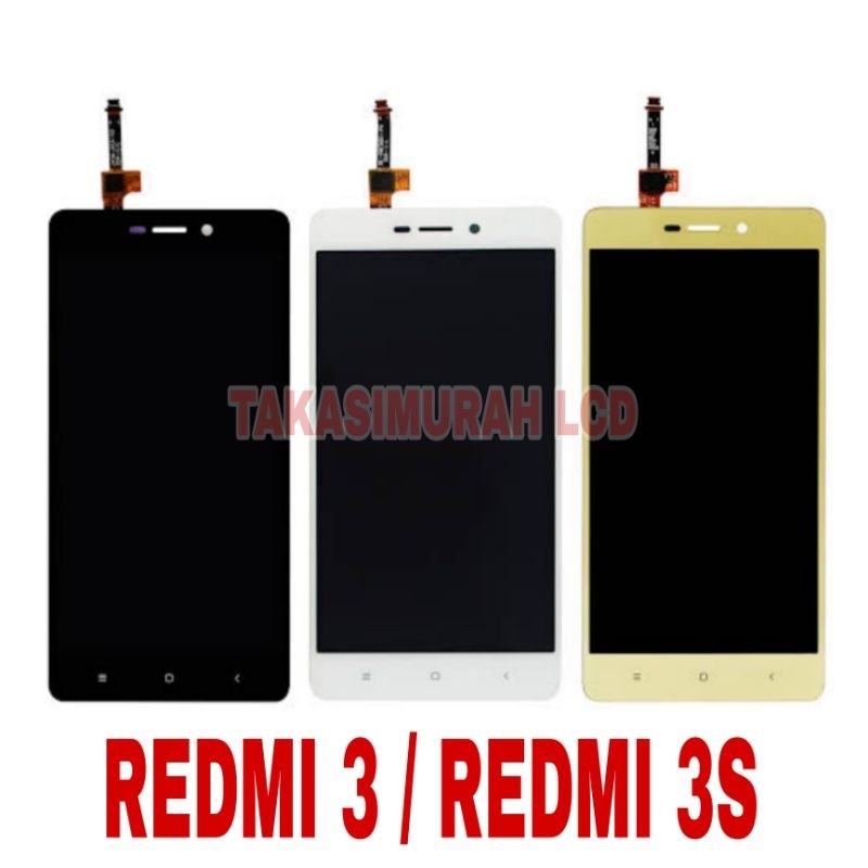LCD+TOUCHSCREEN REDMI 3 / REDMI 3S FULLSET