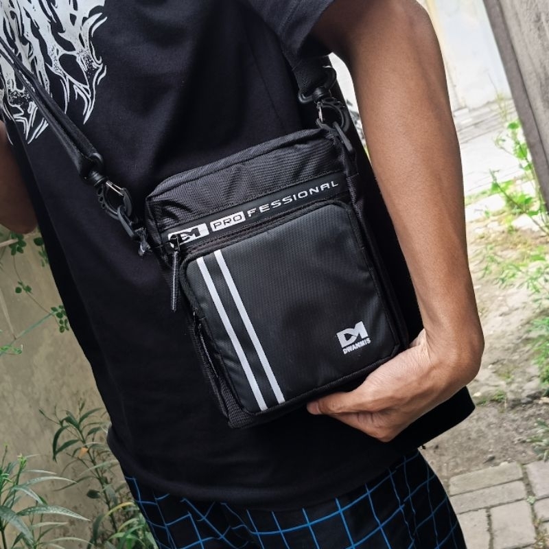 Tas Selempang Pria Original | Tas Bahu Pria Konveksi | Sling Bag Pria Kain Cordura