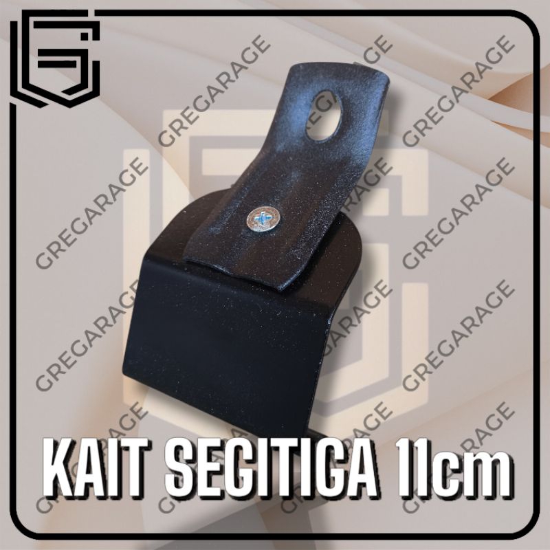 HJK Besi Pengait Braket Crossbar - Kait Kaki Braket - Cross Bar Hook