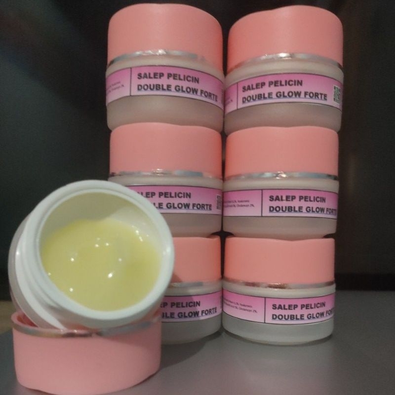 SALEP PELICIN DOCBLE GLOW FORTE// CREAM MALAM PRAWATAN WAJAH AMAN