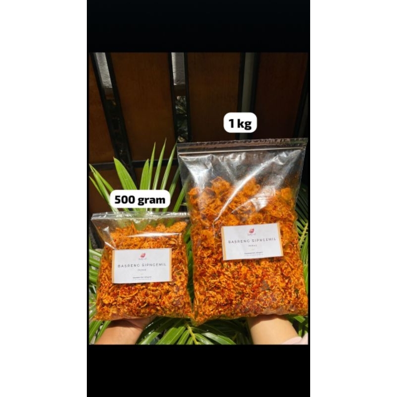 

Basreng SIP ngemil All Varian Kemasan 500 gram dan 1000 gram