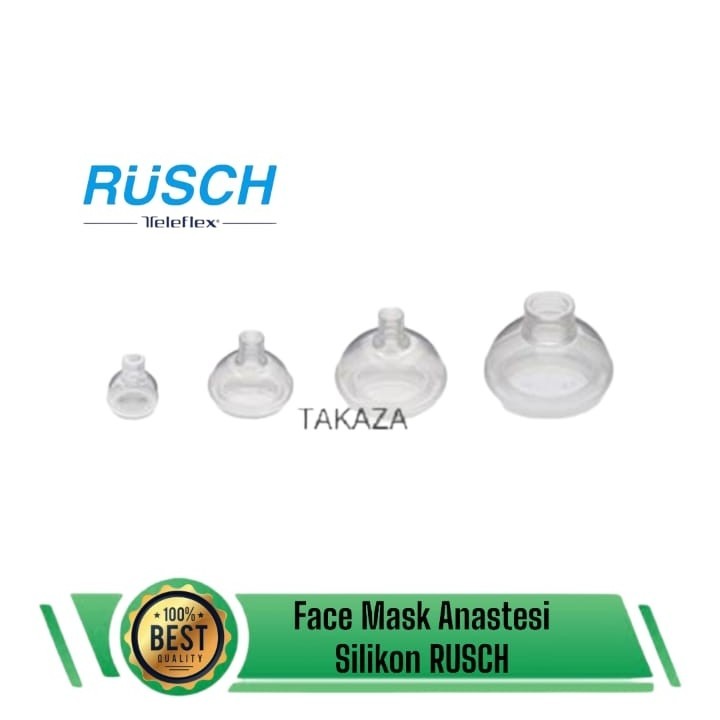 Masker Anastesi Rusch Silicon