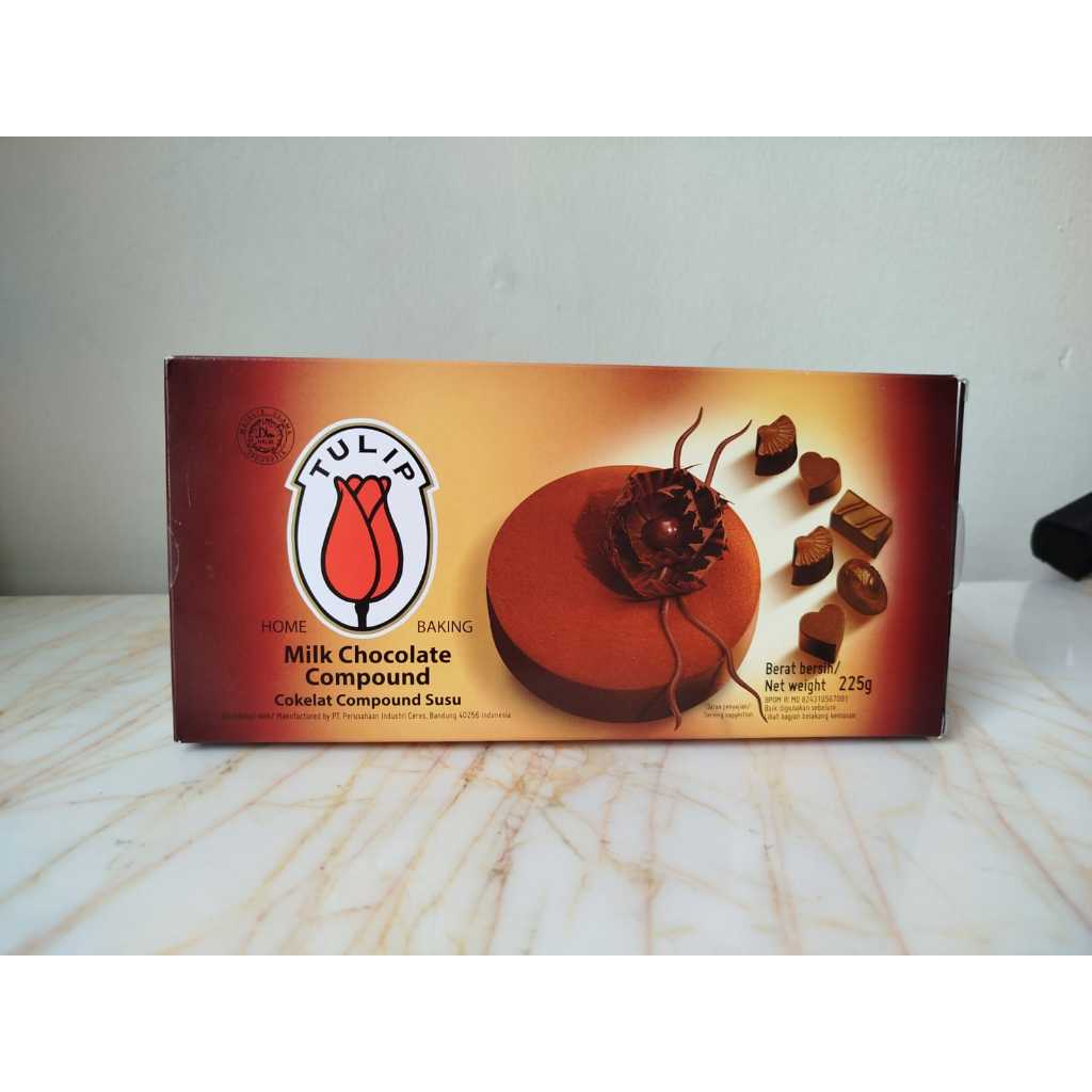 

TULIP Milk Chocolate Compound 225 gr - TULIP Coklat Compound Milk