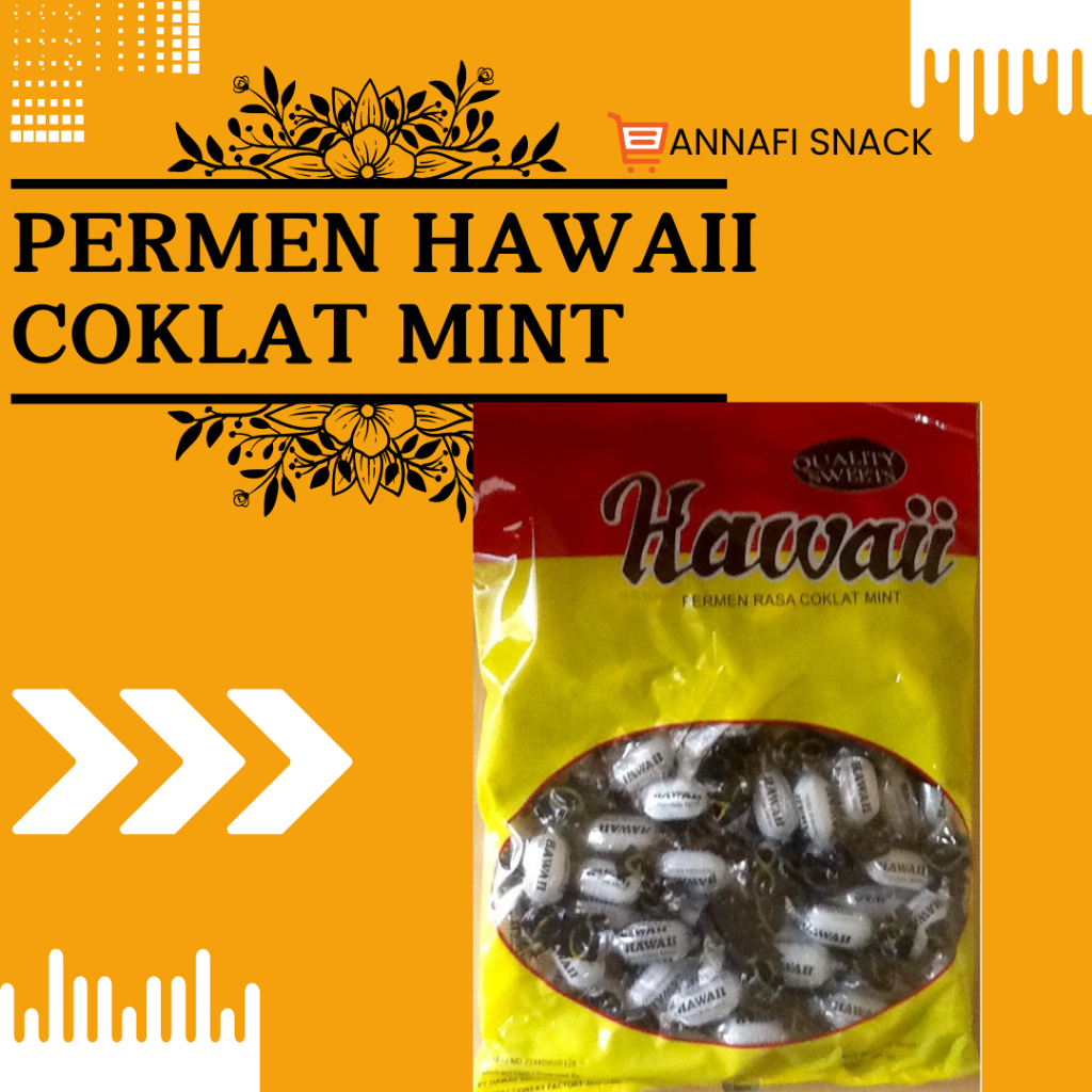 

PERMEN HAWAII RASA COKLAT MINT 280 GRAM