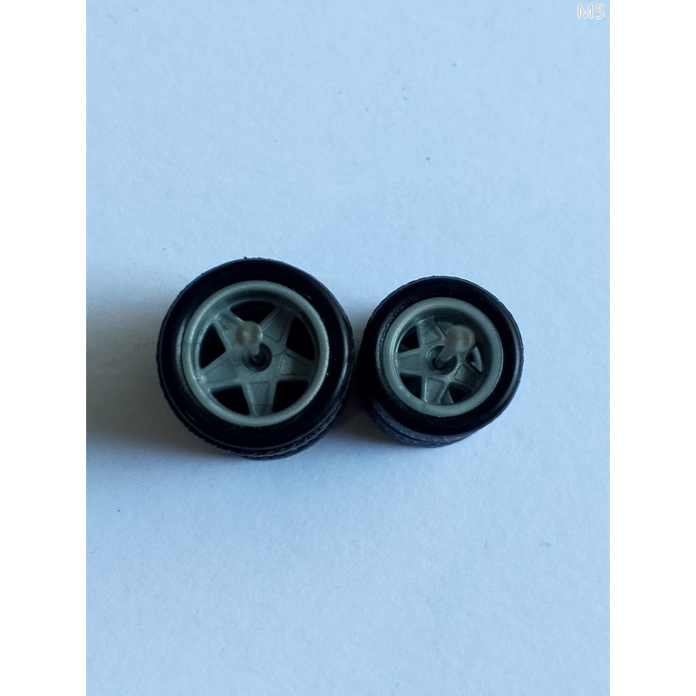 Ban Karet Real Riders Hot Wheels Premium Bintang Grey 10Long-12Medium Axle