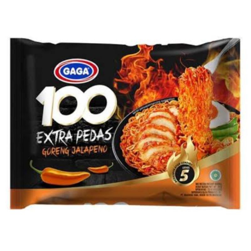 

Mie Gaga 100 Xtra Pedas Goreng Jalapeno