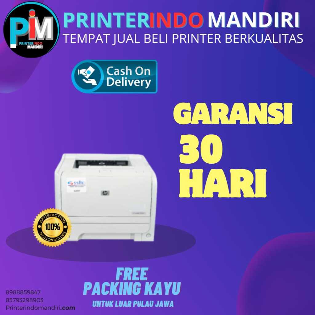 printer hp laserjet P2035n printer second siap pakai berkualitas printer hp lelangan produk murah