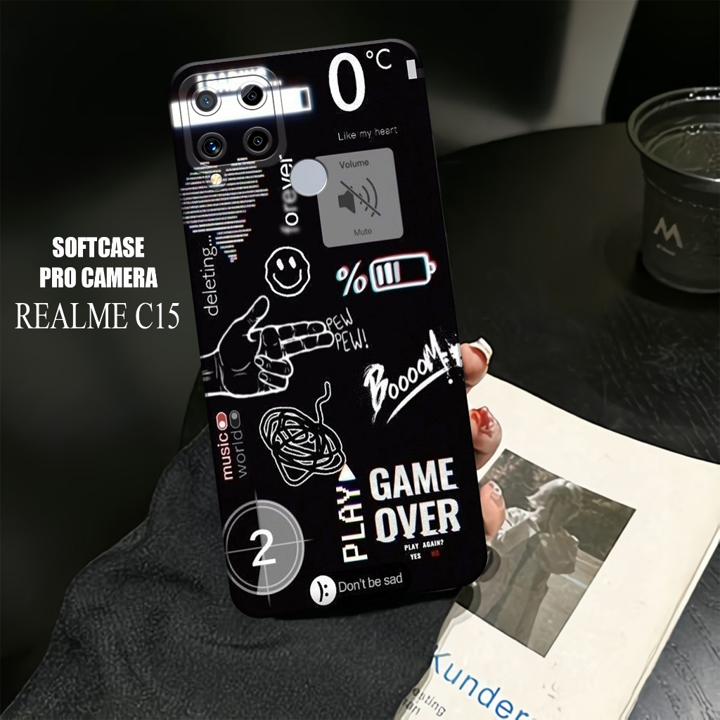 Case REALME C15  - REALME C15  Terbaru - Softcase REALME C15 - Softcase Pro Camera - Casing Hp REALM
