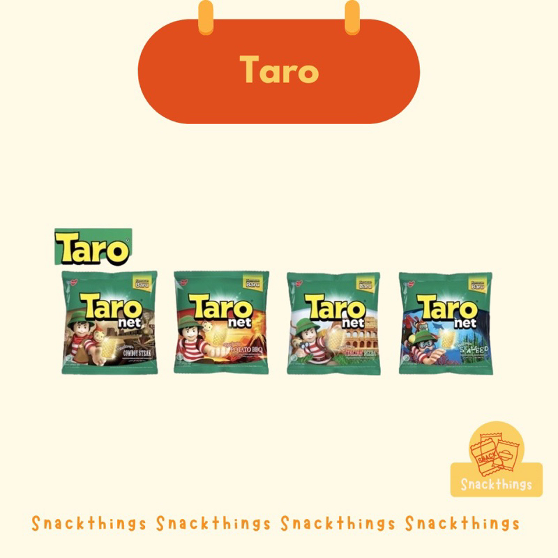 

SNACK TARO RENCENG 8gr - 10 Pcs