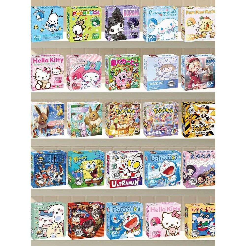 

Sticker Aesthetic Waterproof Karakter 60+3pcs #ST102 / Sticker Lucu Anti Air 63 Lembar / Sticker DIY Jurnal Hadiah Anak Luffy Chii One Piece Rilakkuma Chiikawa Doraemon Ultraman