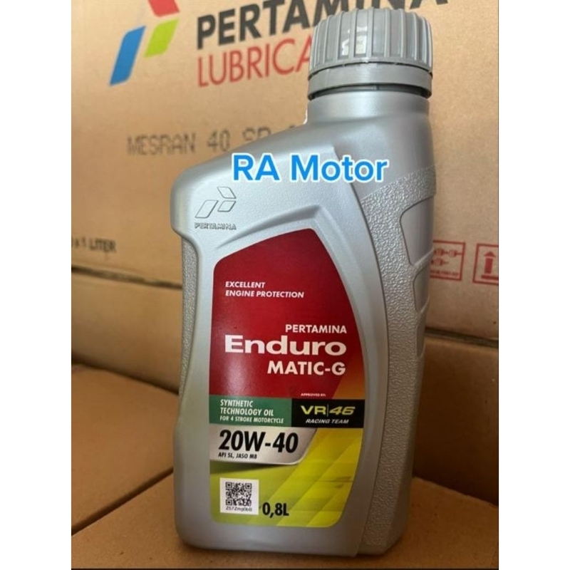 Oli Enduro Matic G 20w - 40 Oli Pertamina