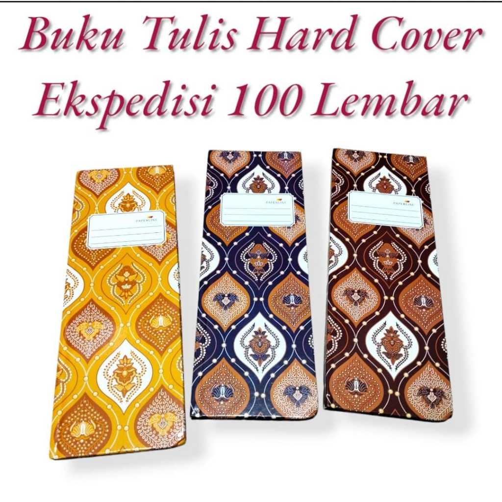 

(1 PCS) Buku Tulis Hardcover Ekspedisi 100 Lembar