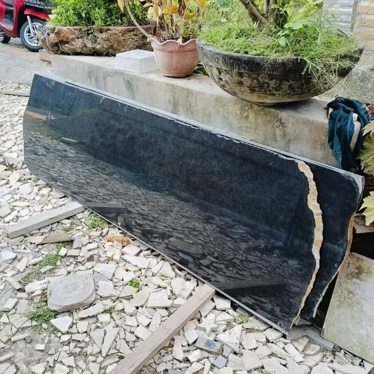 Lembaran batu granit hitam Termurah