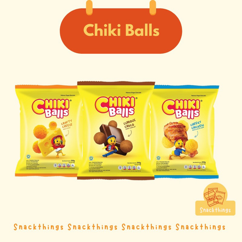 

SNACK CHIKI BALLS RENCENG 16gr - 10 Pcs