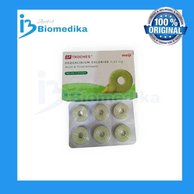 SP TROCHES MELON ISI 12 OBAT NYERI TENGGOROKAN