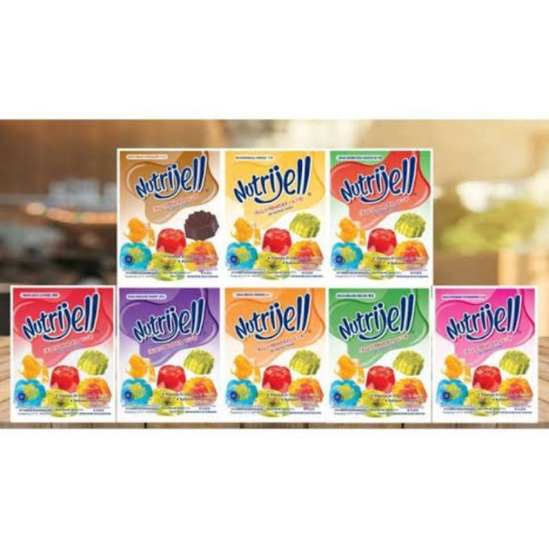 

Jelly Powder Nutrijell 10 gram plain anggur mangga stroberi kelapa muda jeruk