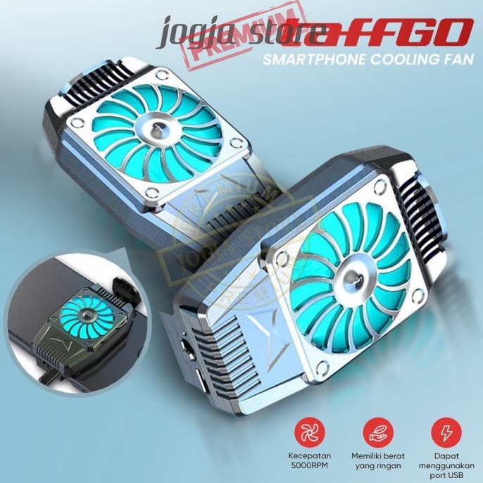 Kipas Pendingin Radiator HP Gaming Cooling Fan Cooler Smartphone H15 t D8I3