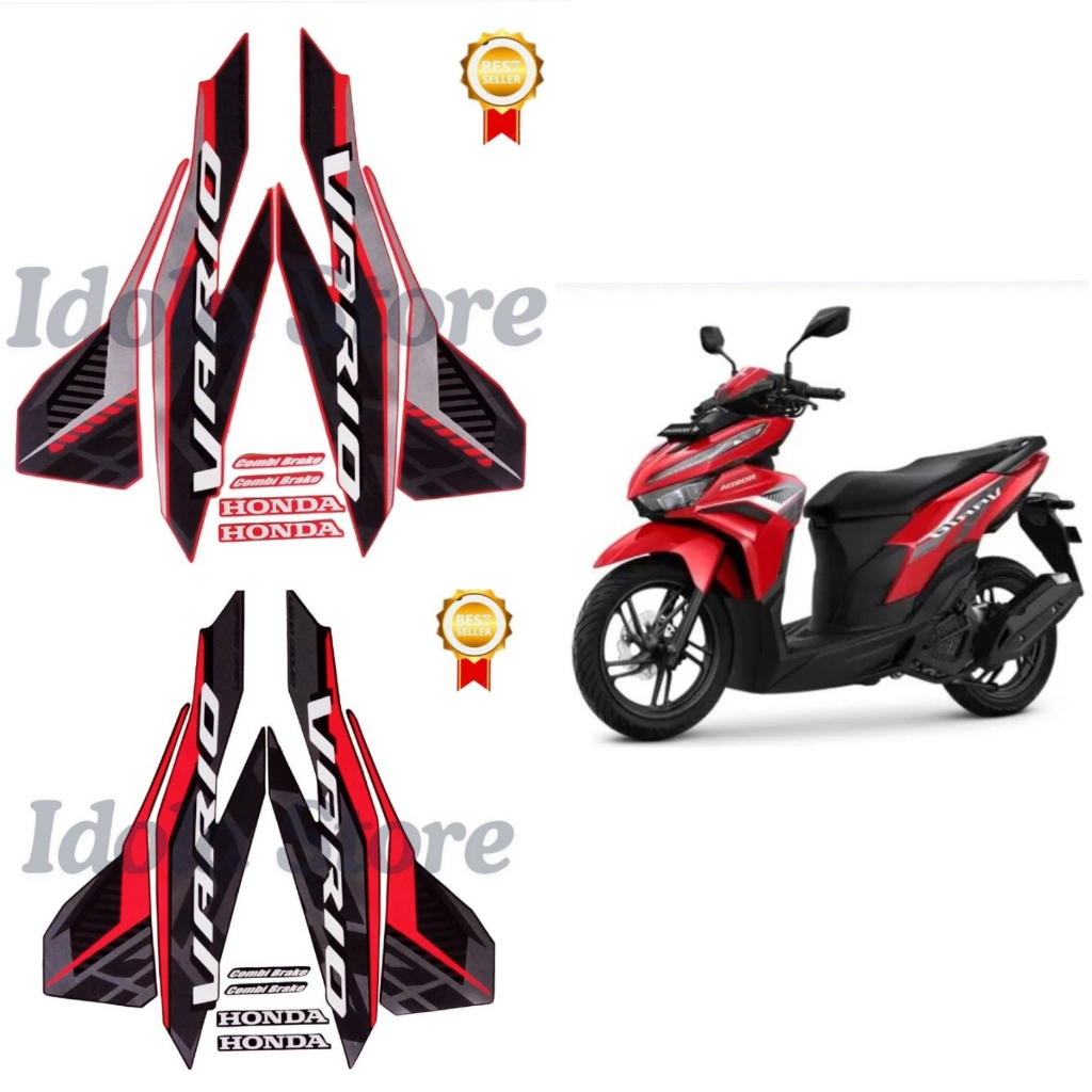 STIKER STRIPING STANDART HONDA VARIO CBS 125 2022 LIST BODY MOTOR HONDA VARIO CBS 2022