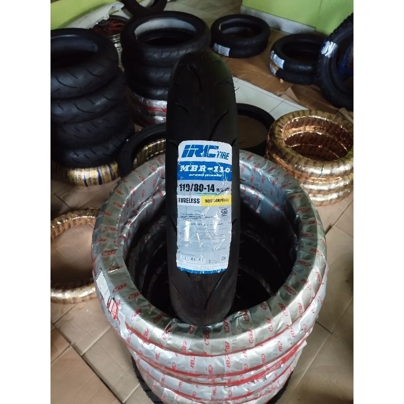 IRC Ban IRC MBR110 110 80 14 Soft Compound ban donat awet untuk harian