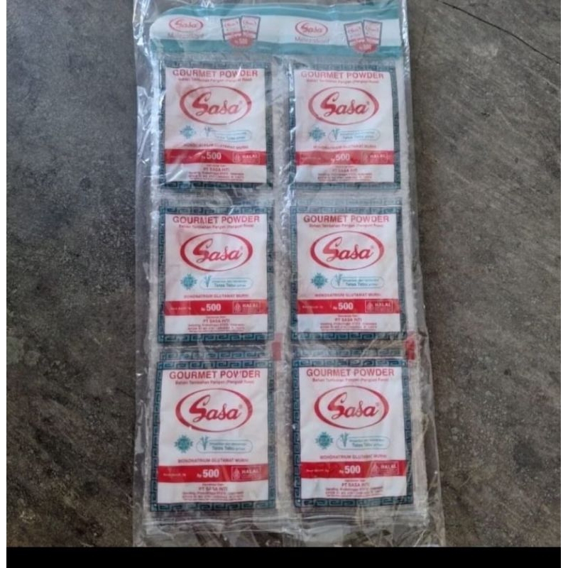 

MURAH!! Lebih Ekonomis Sasa 500an (1pak isi 30sachet)