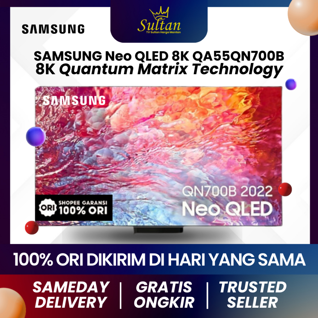 [EX-DISPLAY] SAMSUNG NEO QLED 8K 55QN700B SMART TV 55 INCH QA55QN700BKXXD