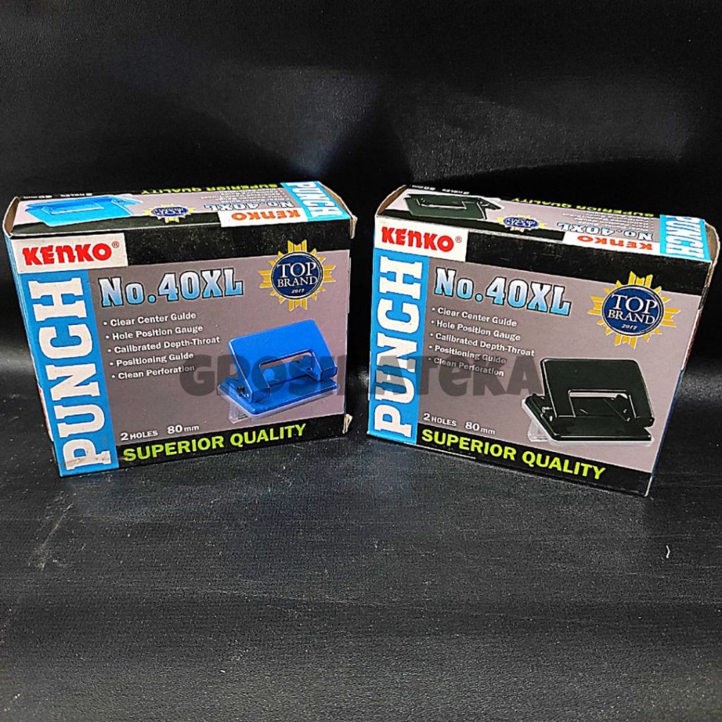 

PEMBOLONG KERTAS, PELUBANG KERTAS, PUNCH HOLE NO.40 XL KENKO