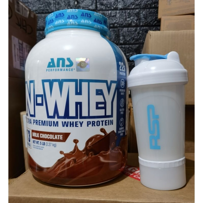 ANS NWHEY N WHEY 5LBS BPOM ORIGINAL
