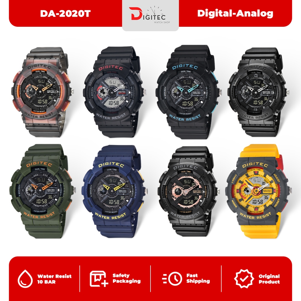 Jam Tangan DIGITEC DA-2020/DA 2020/DA2020 Digitec Original 100%