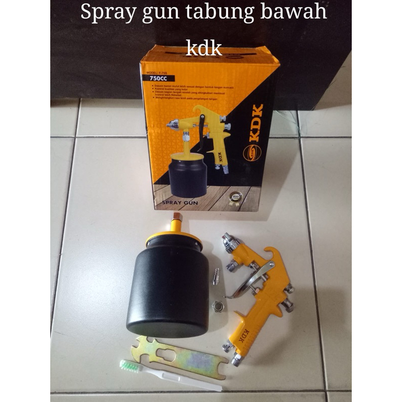 SPRAY GUN TABUNG BAWAH KDK