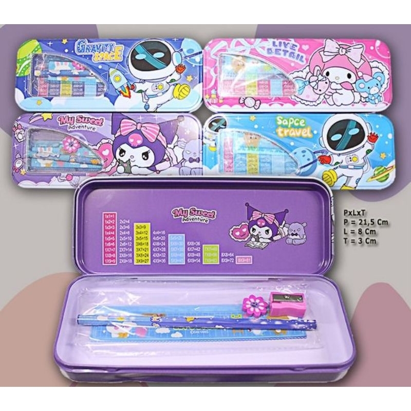 

(1 Pcs) Kotak Pensil B-801/B-701/6A-36/JC-24004/KT-2212/B-728