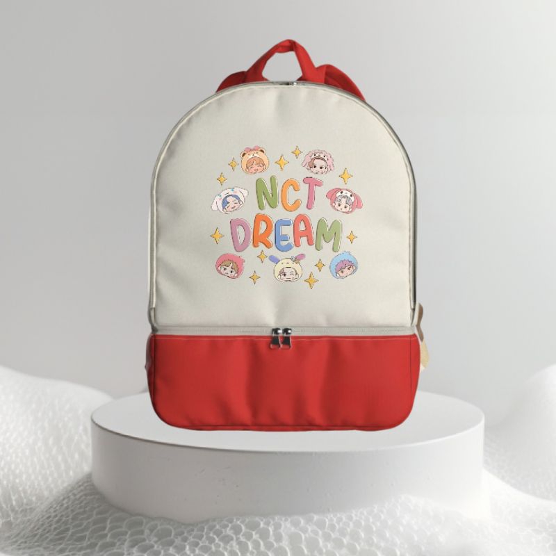 Tas NCT tas sekolah anak gambar nct Tas Sekolah NCT Viral tas slempang Selempang NCT Tas Serut ranse